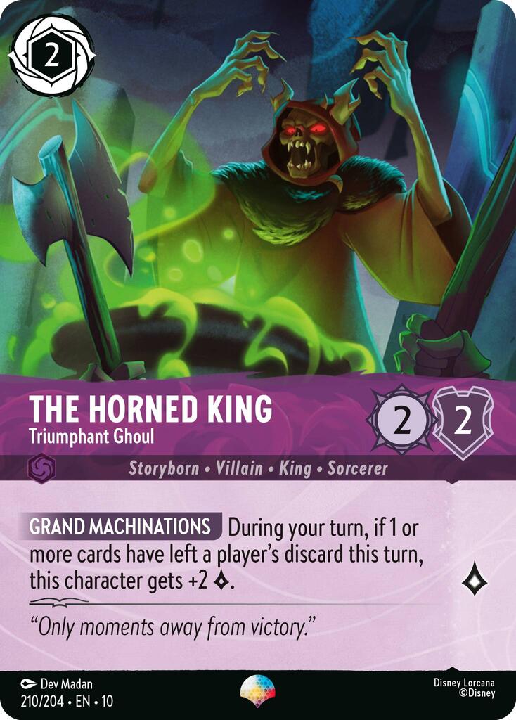Image of The Horned King - Triumphant Ghoul (Epic) (210/204) [Whispers in the Well]