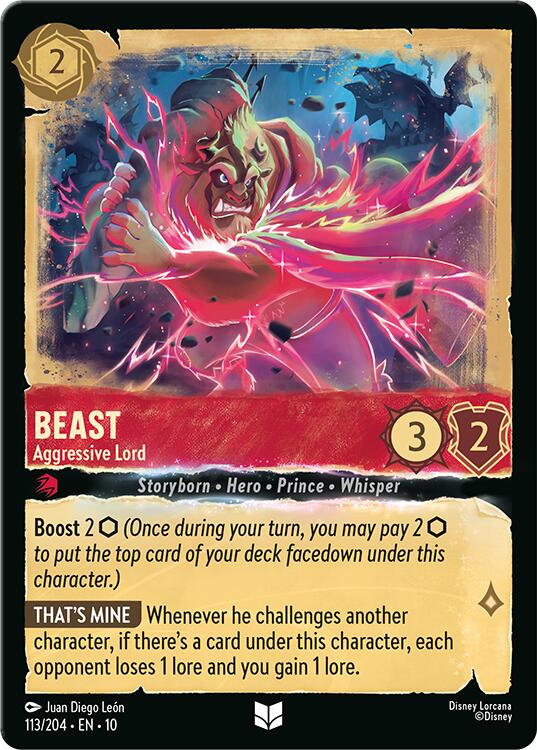 Image of Beast - Aggressive Lord (113/204) [Whispers in the Well]