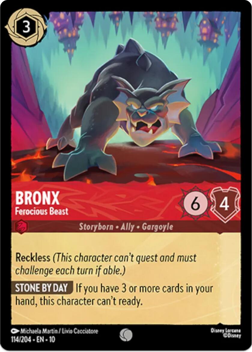 Image of Bronx - Ferocious Beast (114/204) [Whispers in the Well]