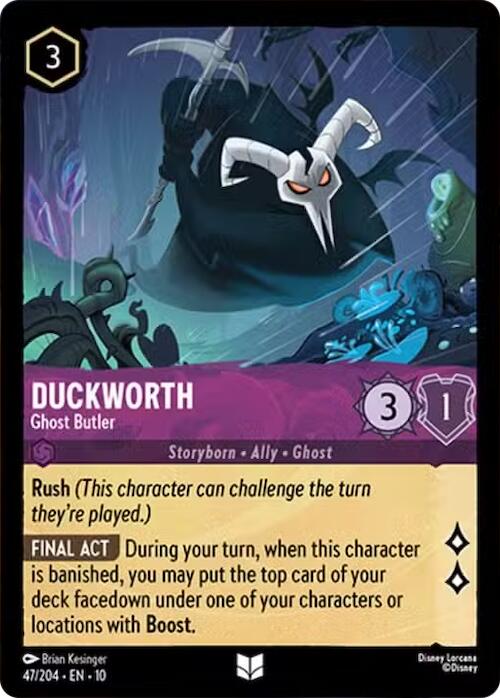 Image of Duckworth - Ghost Butler (47/204) [Whispers in the Well]