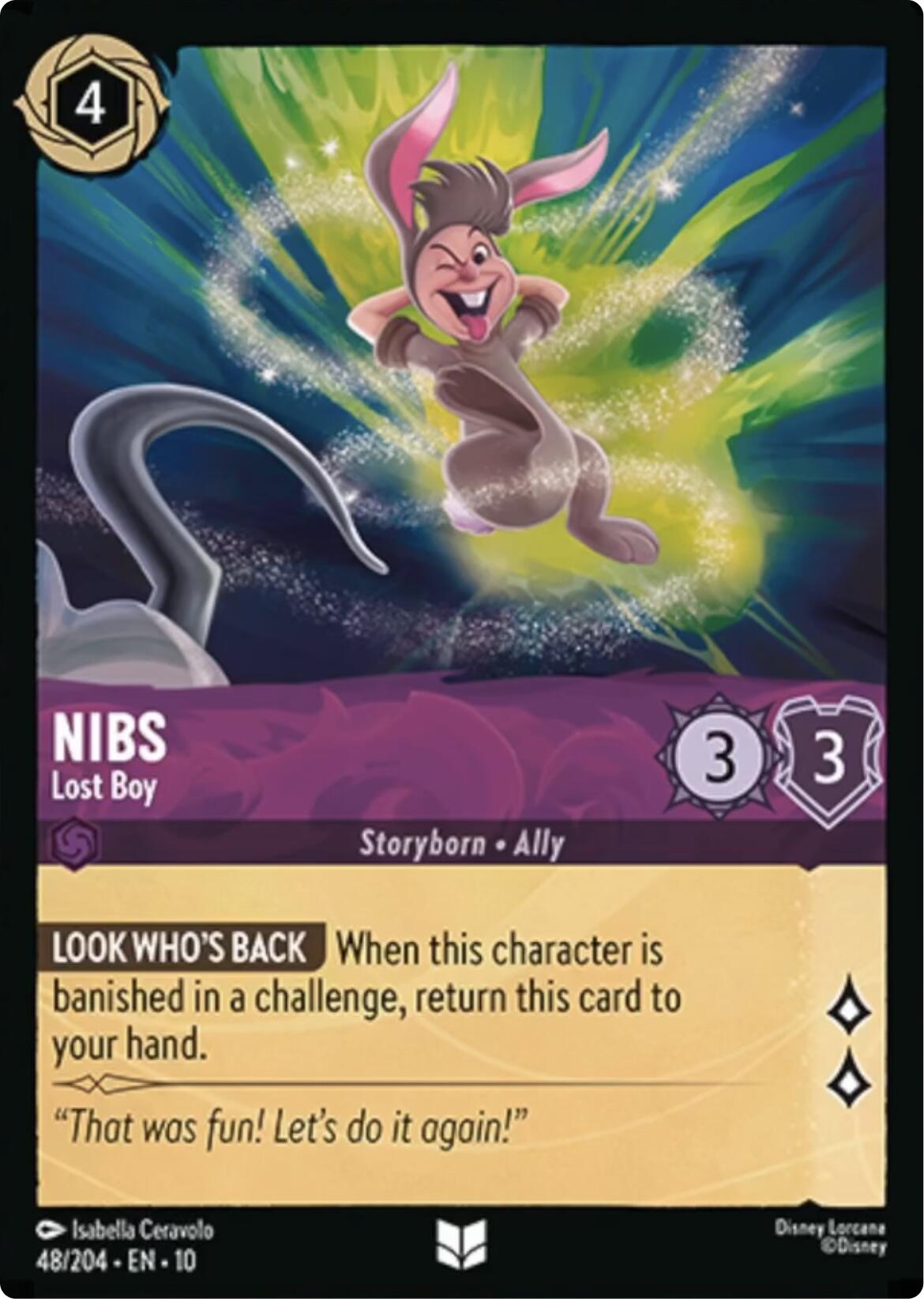Image of Nibs - Lost Boy (48/204) [Whispers in the Well]