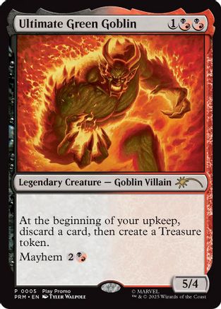 Image of Ultimate Green Goblin [Wizards Play Network 2025]