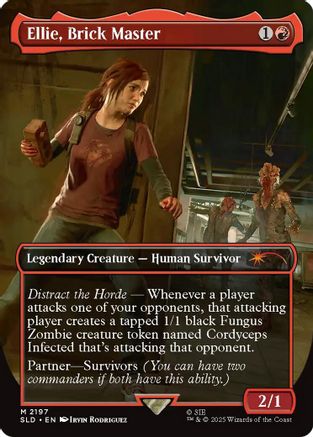 Image of Ellie, Brick Master (SLD-2197) - Secret Lair Drop Series