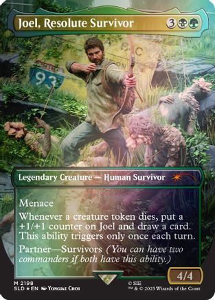 Image of Joel, Resolute Survivor (Rainbow Foil) (SLD-2198) - Secret Lair Drop Series Foil