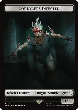 Image of Cordyceps Infected Token (2201) (SLD-2201) - Secret Lair Drop Series