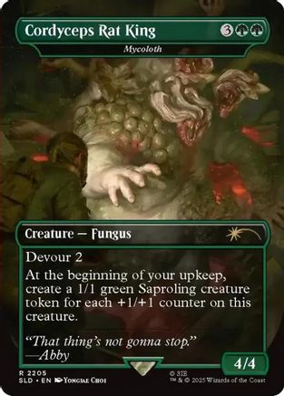 Image of Cordyceps Rat King - Mycoloth (SLD-2205) - Secret Lair Drop Series
