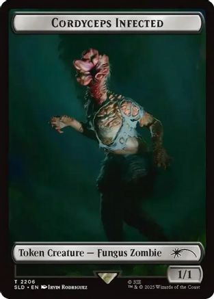 Image of Cordyceps Infected Token (2206) (SLD-2206) - Secret Lair Drop Series