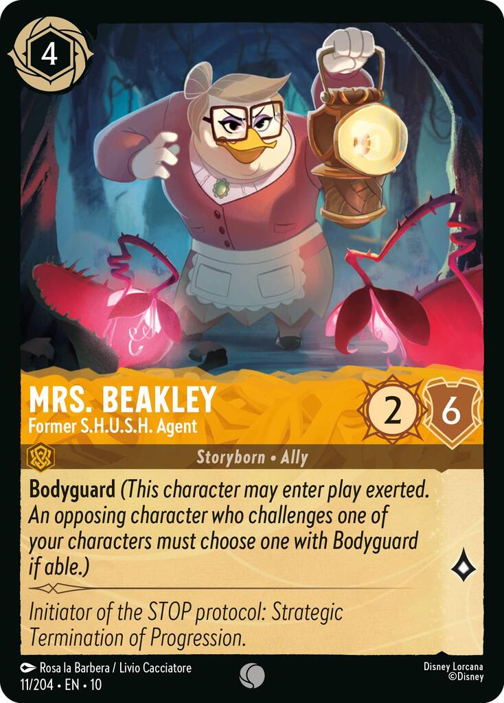 Image of Mrs. Beakley - Former S.H.U.S.H. Agent (11/204) [Whispers in the Well]