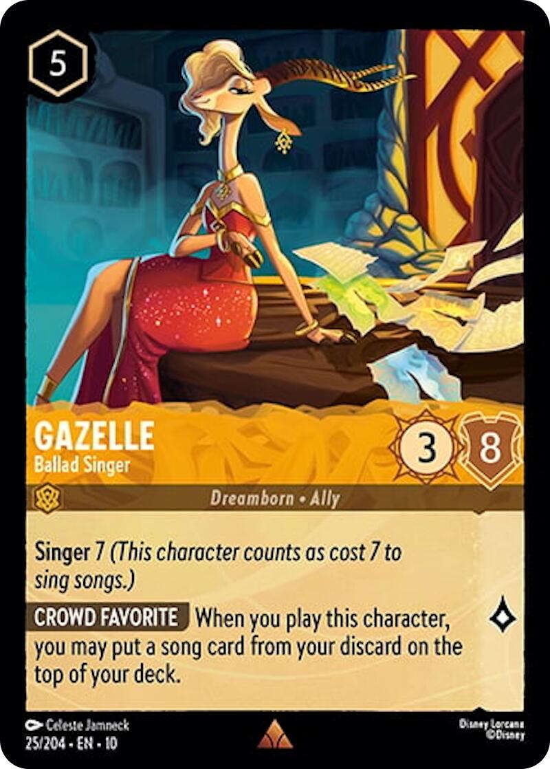 Image of Gazelle - Ballad Singer (25/204) [Whispers in the Well]