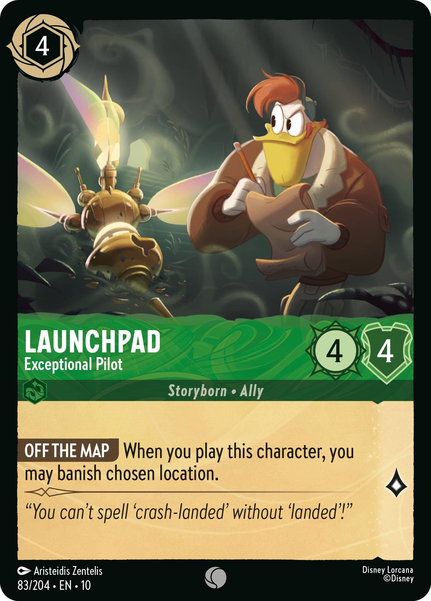 Image of Launchpad - Exceptional Pilot (83/204) [Whispers in the Well]