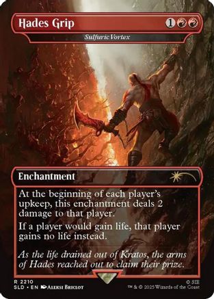 Image of Hades Grip - Sulfuric Vortex (SLD-2210) - Secret Lair Drop Series Foil