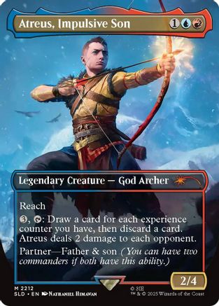 Image of Atreus, Impulsive Son (SLD-2212) - Secret Lair Drop Series