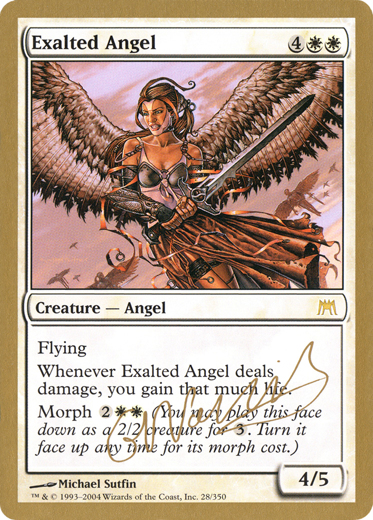 Image of Exalted Angel (Gabriel Nassif) [World Championship Decks 2004]