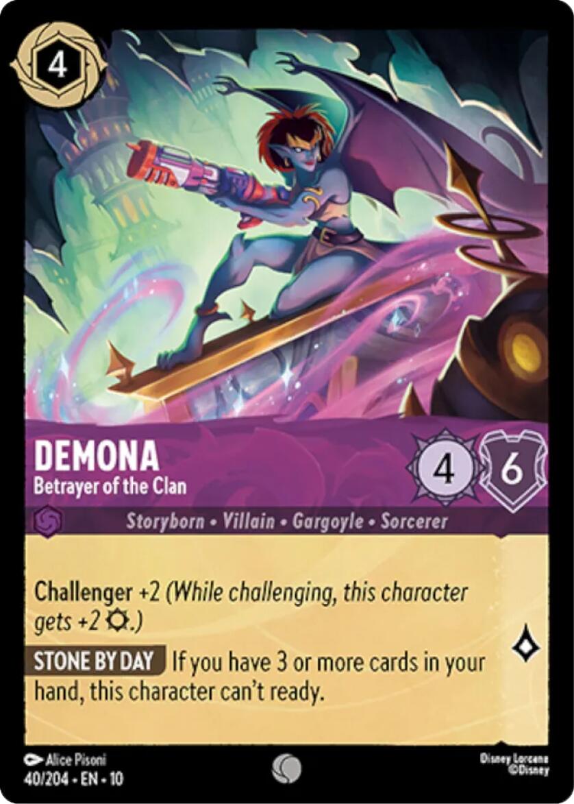 Image of Demona - Betrayer of the Clan (40/204) [Whispers in the Well]