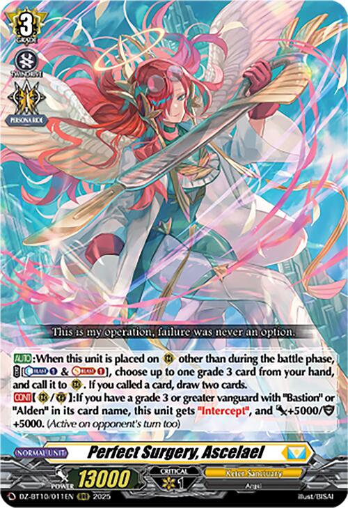 Image of Perfect Surgery, Ascelael (DZ-BT10/011EN) [Dragonsoul Resonance]