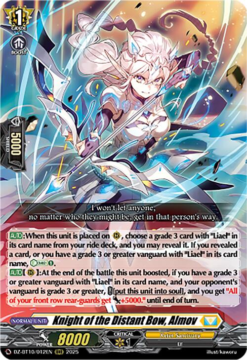 Image of Knight of the Distant Bow, Almov (DZ-BT10/012EN) [Dragonsoul Resonance]