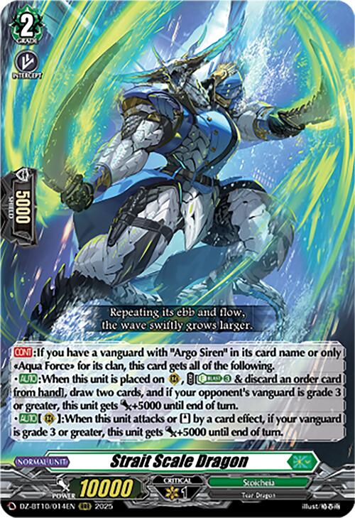 Image of Strait Scale Dragon (DZ-BT10/014EN) [Dragonsoul Resonance]