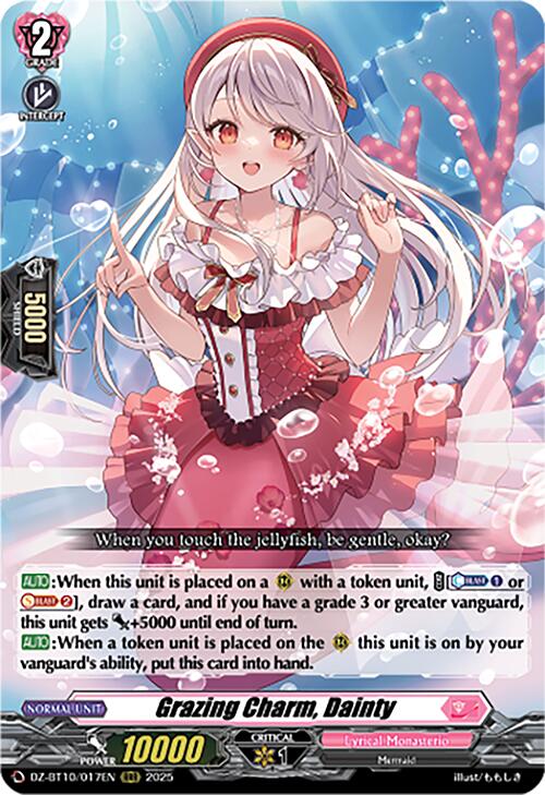 Image of Grazing Charm, Dainty (DZ-BT10/017EN) [Dragonsoul Resonance]