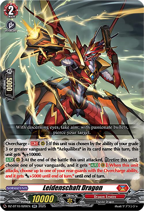 Image of Leidenschaft Dragon (DZ-BT10/020EN) [Dragonsoul Resonance]