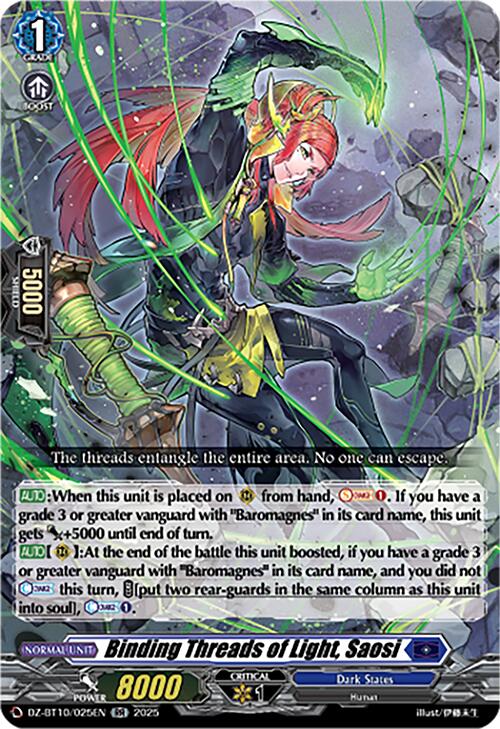 Image of Binding Threads of Light, Saosi (DZ-BT10/025EN) [Dragonsoul Resonance]