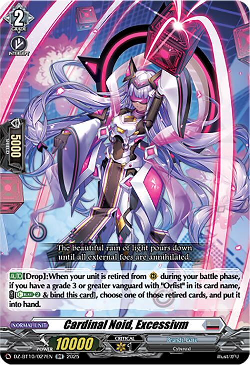 Image of Cardinal Noid, Excessivm (DZ-BT10/027EN) [Dragonsoul Resonance]