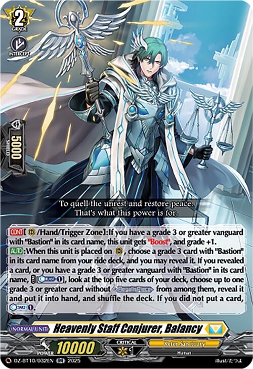 Image of Heavenly Staff Conjurer, Balancy (DZ-BT10/032EN) [Dragonsoul Resonance]