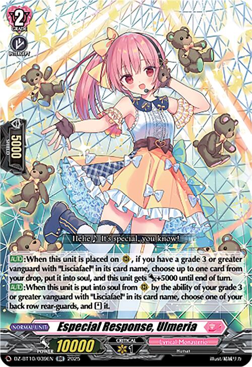 Image of Especial Response, Ulmeria (DZ-BT10/039EN) [Dragonsoul Resonance]