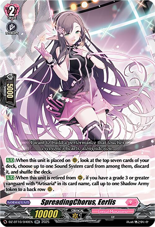 Image of SpreadingChorus, Eerlis (DZ-BT10/040EN) [Dragonsoul Resonance]
