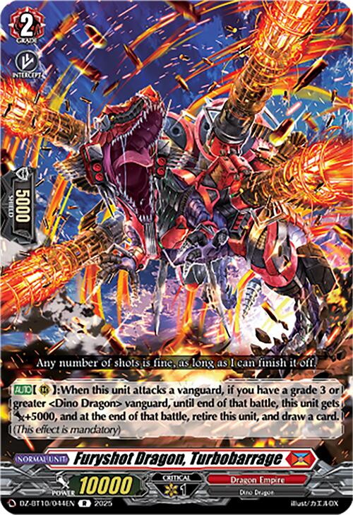 Image of Furyshot Dragon, Turbobarrage (DZ-BT10/044EN) [Dragonsoul Resonance]