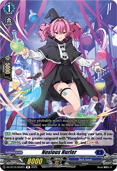 Image of Noxious Hurler (DZ-BT10/050EN) [Dragonsoul Resonance]