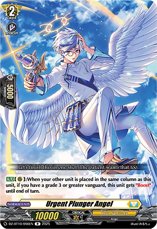 Image of Urgent Plunger Angel (DZ-BT10/056EN) [Dragonsoul Resonance]