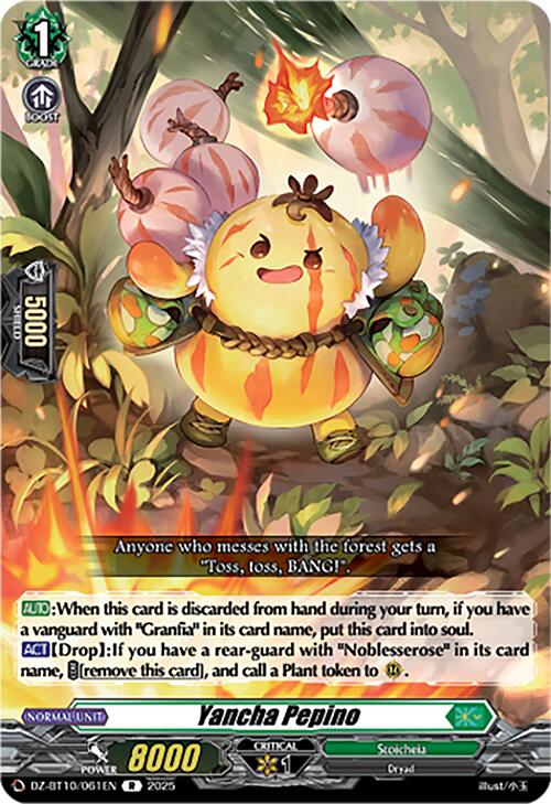 Image of Yancha Pepino (DZ-BT10/061EN) [Dragonsoul Resonance]
