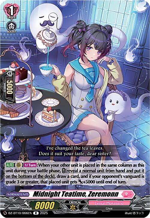 Image of Midnight Teatime, Zeremonn (DZ-BT10/066EN) [Dragonsoul Resonance]