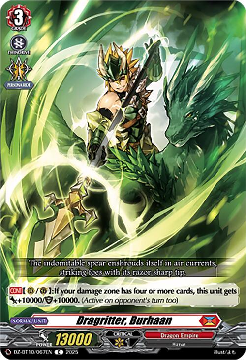 Image of Dragritter, Burhaan (DZ-BT10/067EN) [Dragonsoul Resonance]