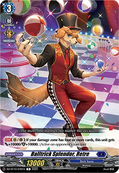 Image of Balltrick Splendor, Retre (DZ-BT10/076EN) [Dragonsoul Resonance]