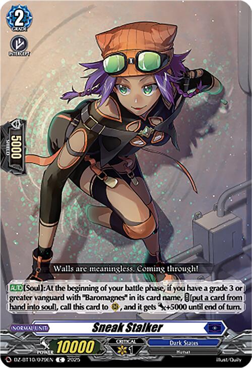 Image of Sneak Stalker (DZ-BT10/079EN) [Dragonsoul Resonance]