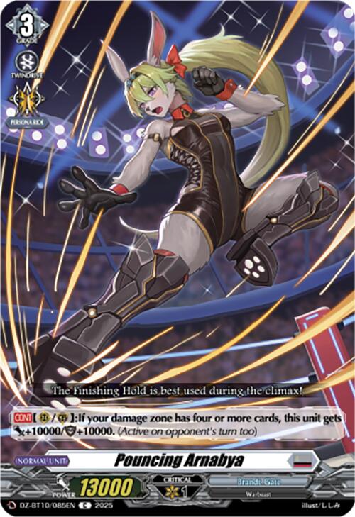Image of Pouncing Arnabya (DZ-BT10/085EN) [Dragonsoul Resonance]