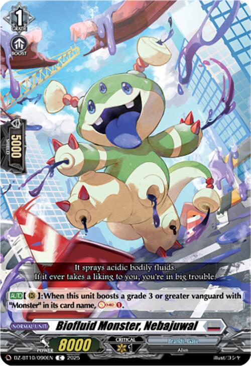 Image of Biofluid Monster, Nebajuwal (DZ-BT10/090EN) [Dragonsoul Resonance]