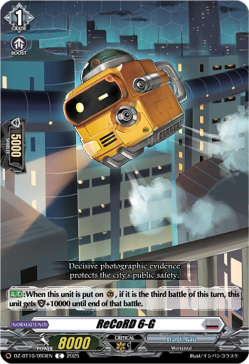 Image of ReCoRD 6-G (DZ-BT10/093EN) [Dragonsoul Resonance]