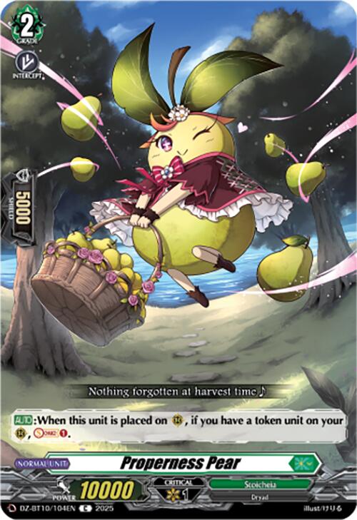 Image of Properness Pear (DZ-BT10/104EN) [Dragonsoul Resonance]