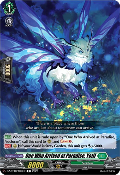 Image of One Who Arrived at Paradise, Yotil (DZ-BT10/109EN) [Dragonsoul Resonance]