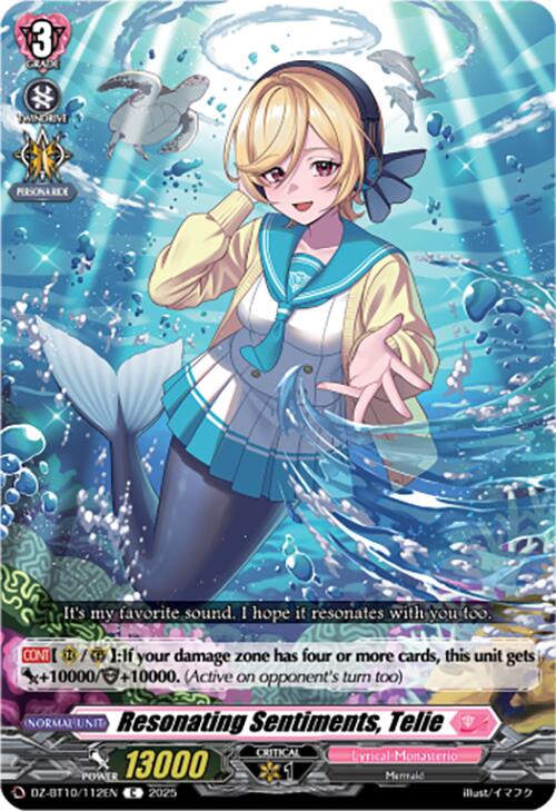 Image of Resonating Sentiments, Telie (DZ-BT10/112EN) [Dragonsoul Resonance]