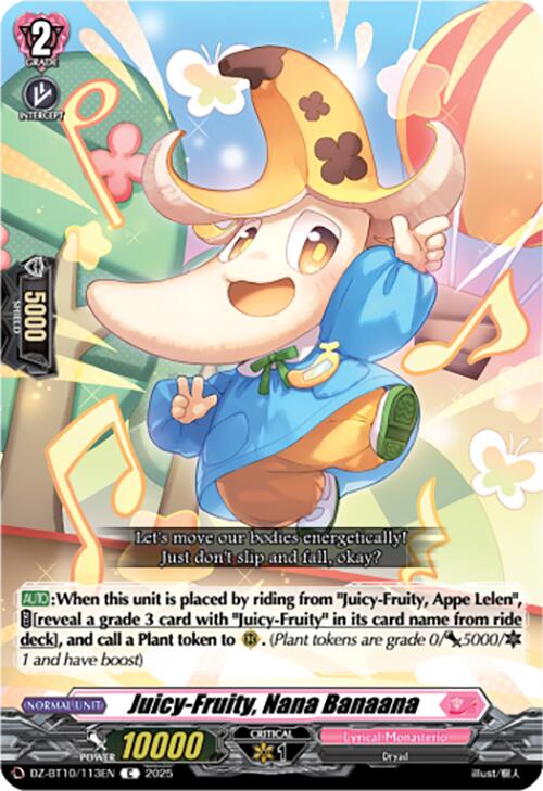 Image of Juicy-Fruity, Nana Banaana (DZ-BT10/113EN) [Dragonsoul Resonance]