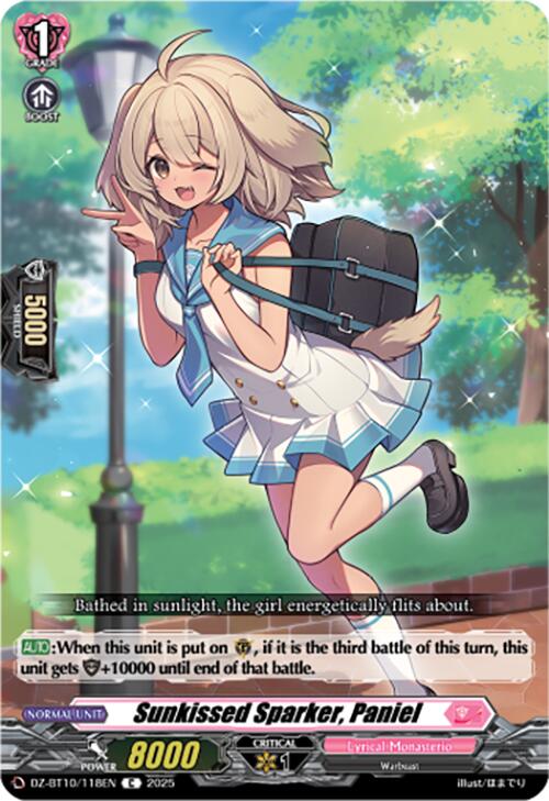 Image of Sunkissed Sparker, Paniel (DZ-BT10/118EN) [Dragonsoul Resonance]