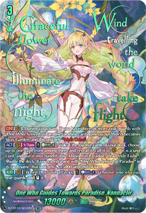 Image of One Who Guides Towards Paradise, Nannaclir (SEC) (DZ-BT10/SEC05EN) [Dragonsoul Resonance]