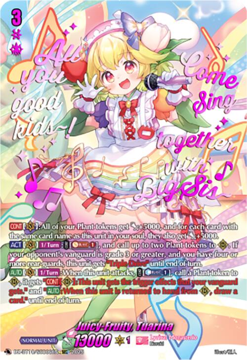Image of Juicy-Fruity, Tuarina (SEC) (DZ-BT10/SEC06EN) [Dragonsoul Resonance]