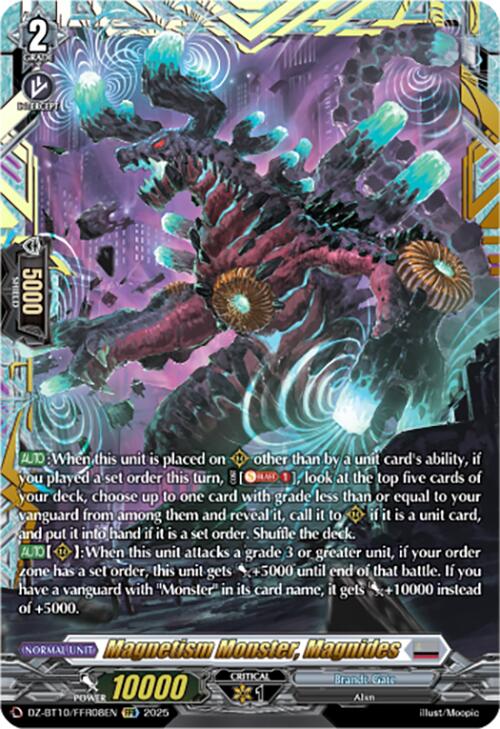 Image of Magnetism Monster, Magnides (FFR) (DZ-BT10/FFR08EN) [Dragonsoul Resonance]