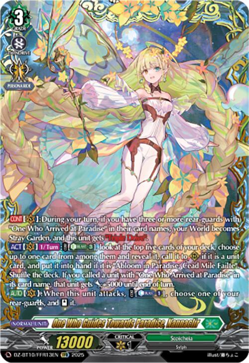 Image of One Who Guides Towards Paradise, Nannaclir (FFR) (DZ-BT10/FFR13EN) [Dragonsoul Resonance]