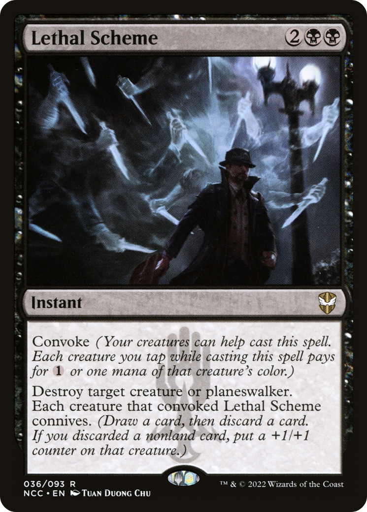Image of Lethal Scheme [Streets of New Capenna Commander]