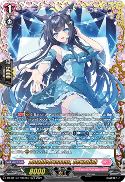 Image of ActableCrescent, Cernalish (FFR) (DZ-BT10/FFR18EN) [Dragonsoul Resonance]